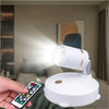 Projecteur LED sans fil avec télécommande et fonction de variation de l’intensité pour un éclairage d’ambiance personnalisable