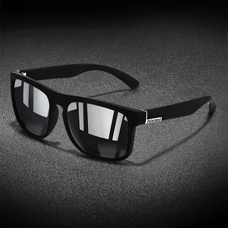 Lunettes de soleil polarisées UV400 avec réduction de l'éblouissement de 99 %, monture légère unisexe pour les activités en plein air