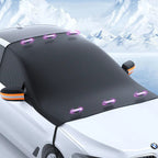 Housse de neige magnétique toutes saisons pour voiture, protection du pare-brise