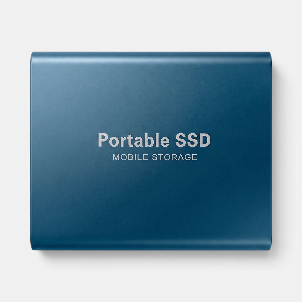 Külső hordozható SSD-meghajtó USB-C-csatlakozással