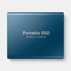 Disque de stockage SSD externe portable avec connexion USB-C