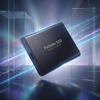 Külső hordozható SSD-meghajtó USB-C-csatlakozással