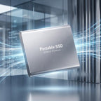 Külső hordozható SSD-meghajtó USB-C-csatlakozással