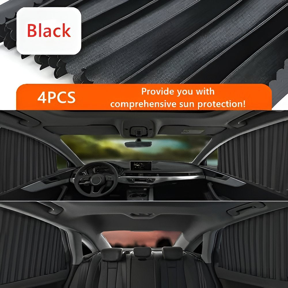 Pare-soleil magnétiques pour vitres de voiture avec protection contre les UV et écran d’intimité