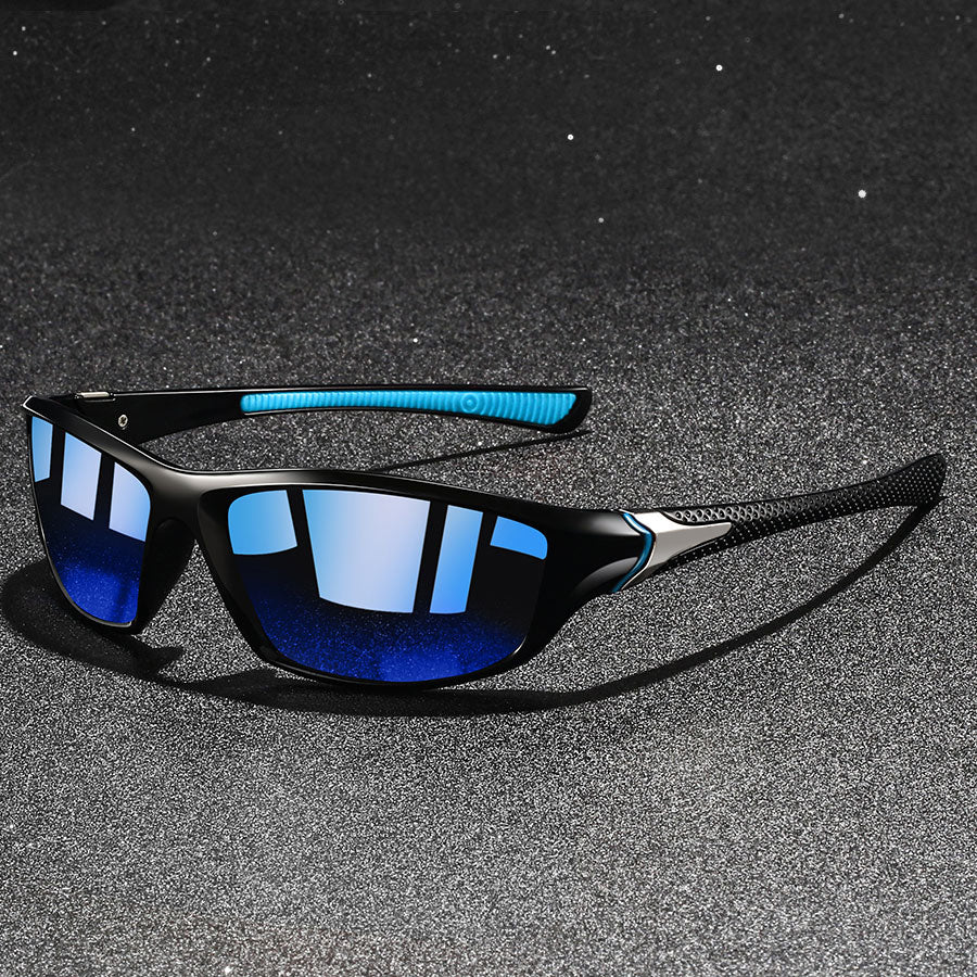 Men's Polarised Sunglasses with UV400 Protection and Lightweight Metal Frame for Ultimate Comfort and Style