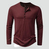 Men's Soft Cotton Long Sleeve T-Shirt for Casual Comfort
