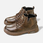 Bottines pour homme à semelle profilée distinctive pour un style moderne