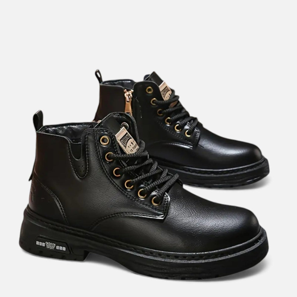 Bottines pour homme à semelle profilée distinctive pour un style moderne