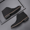 Stylish Leather Ankle Boots for Men Perfect for Casual Spring Wear