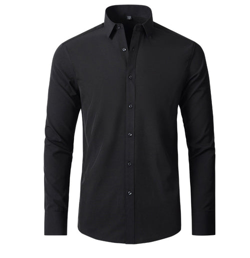 Elastic Comfort Shirt for Versatile Style