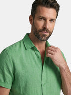 Men's Short Sleeve Button-Up Summer Shirt