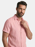 Men's Short Sleeve Button-Up Summer Shirt