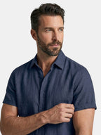 Men's Short Sleeve Button-Up Summer Shirt