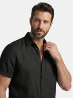 Men's Short Sleeve Button-Up Summer Shirt