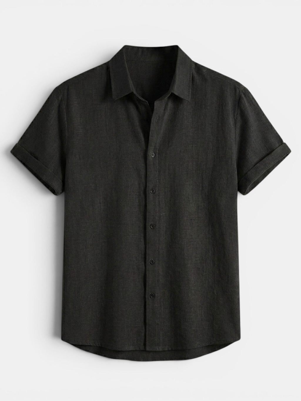 Men's Short Sleeve Button-Up Summer Shirt