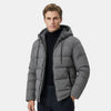 Men’s Quilted Puffer Jacket with Hood Lightweight Winter Coat