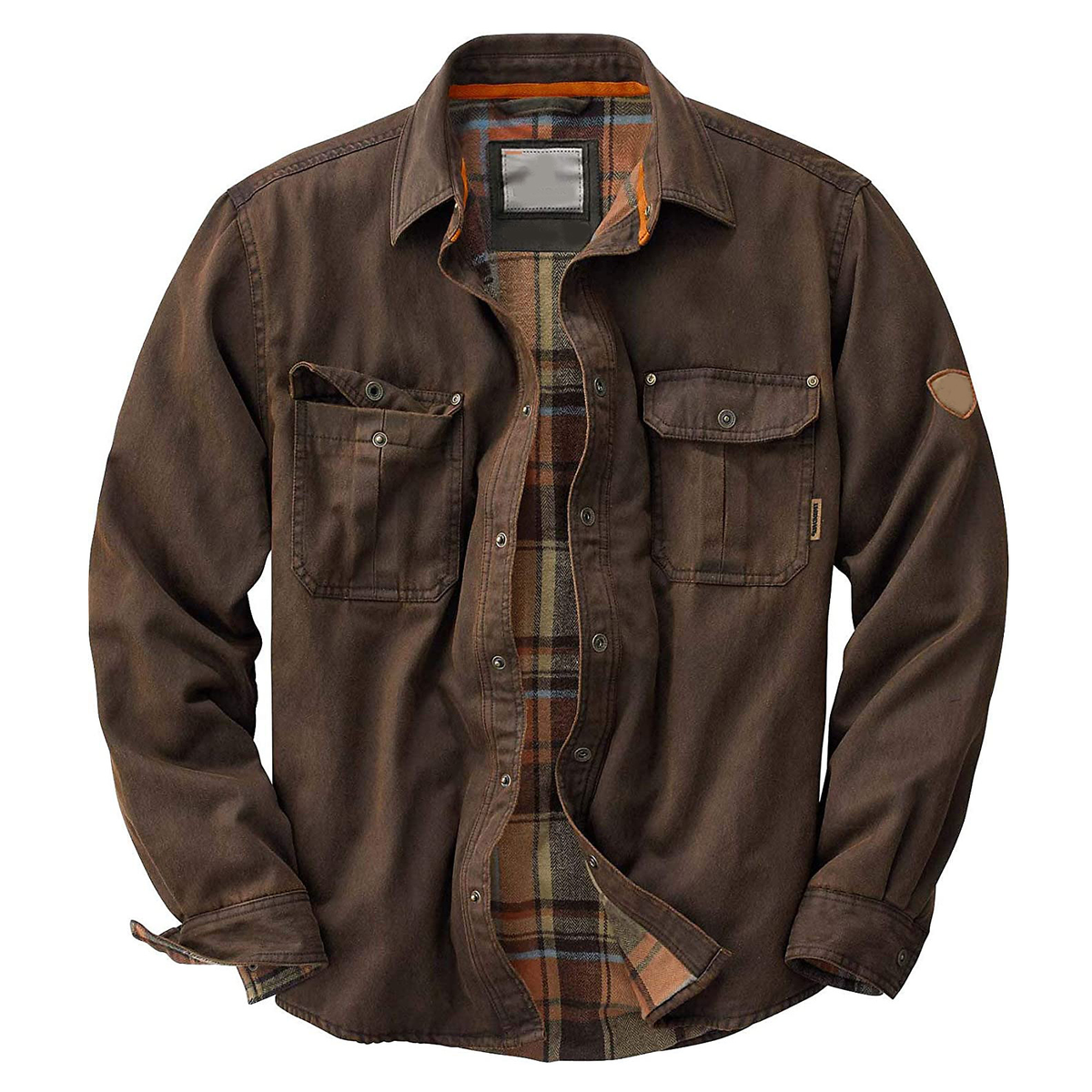 Veste trucker cirée toutes saisons pour homme - vêtement d’extérieur robuste et polyvalent