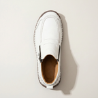 Bottines pour homme avec zip latéral et détail couture main