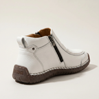 Bottines pour homme avec zip latéral et détail couture main