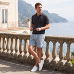 Shorts à cordon pour homme avec taille élastiquée et poches latérales