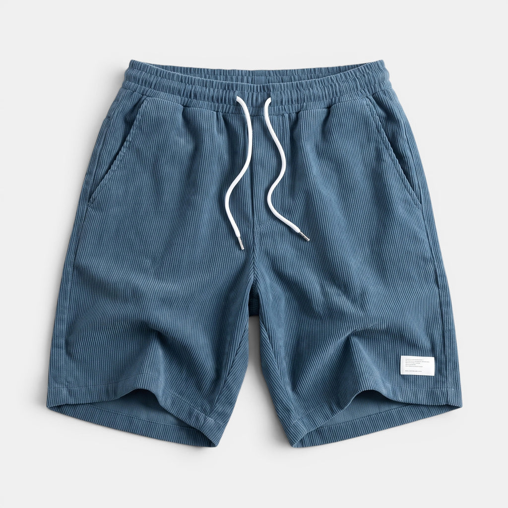 Shorts à cordon pour homme avec taille élastiquée et poches latérales