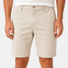 Men's Chino Shorts with Button Fastening and Belt Loops