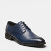 Chaussures derby pour hommes avec fermeture à lacets et bout pointu