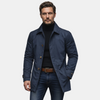 Manteau urbain classique mi-long pour hommes