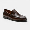 Mocassins penny pour homme à enfiler avec bout en tablier