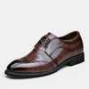 Mocassins formels pour homme avec détails raffinés sur le bout