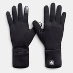 Men's Heated Winter Gloves with Zip Cuff Design