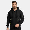 Men's Hoodie with Adjustable Hood and Zip Pockets