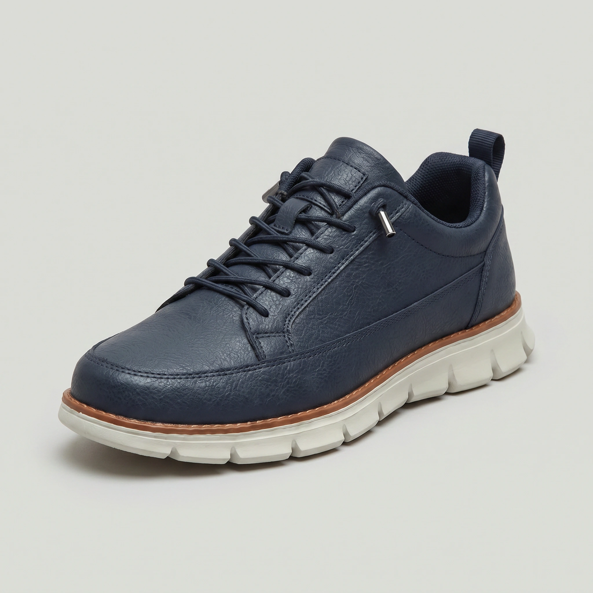 Baskets décontractées à lacets pour homme avec semelle rembourrée