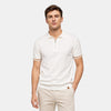 Men's Polo Shirt with Short Zip and Classic Collar