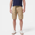Short cargo coupe régulière pour homme avec ceinture