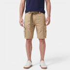 Short cargo coupe régulière pour homme avec ceinture
