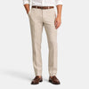 Men's Regular Fit Trousers with Belt Loops and Side Pockets