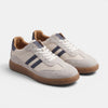 Baskets rétro pour hommes avec lacets et bout rond