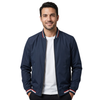 Men's Ribbed Collar Bomber Jacket