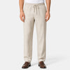 Pantalon homme coupe slim avec cordon de serrage et taille élastiquée