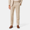 Men's Tailored Trousers with Straight Leg and Belt Loops