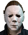 Masque d’horreur d’Halloween pour adulte, tête entière, représentant un tueur en série impassible