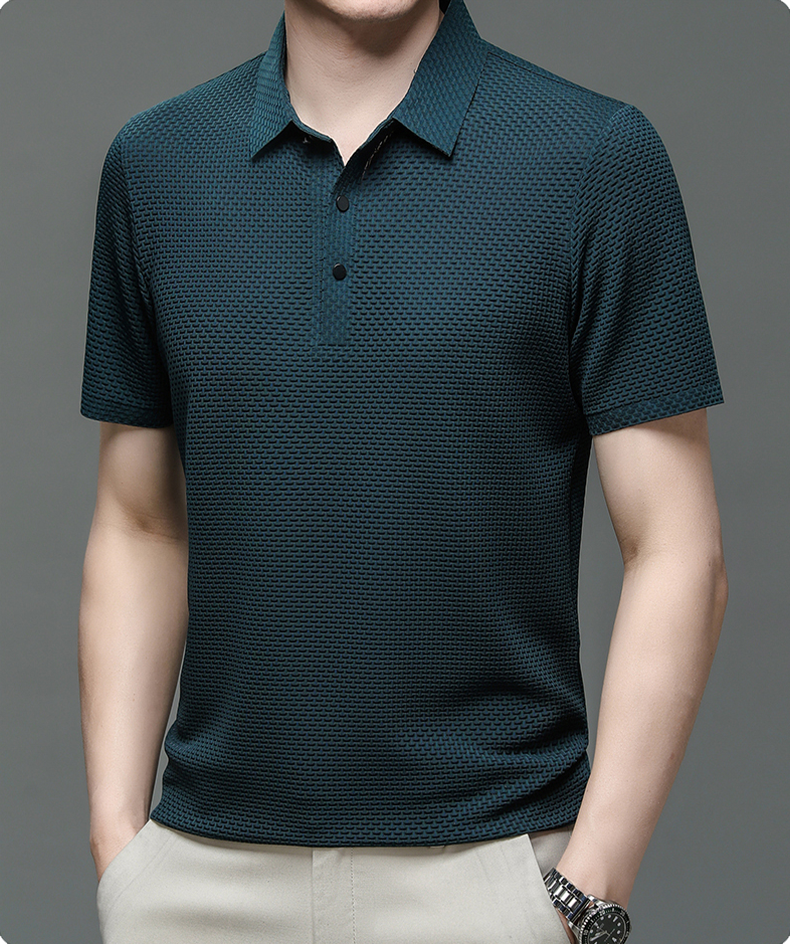 Men's Summer Polo Shirt for Everyday Style
