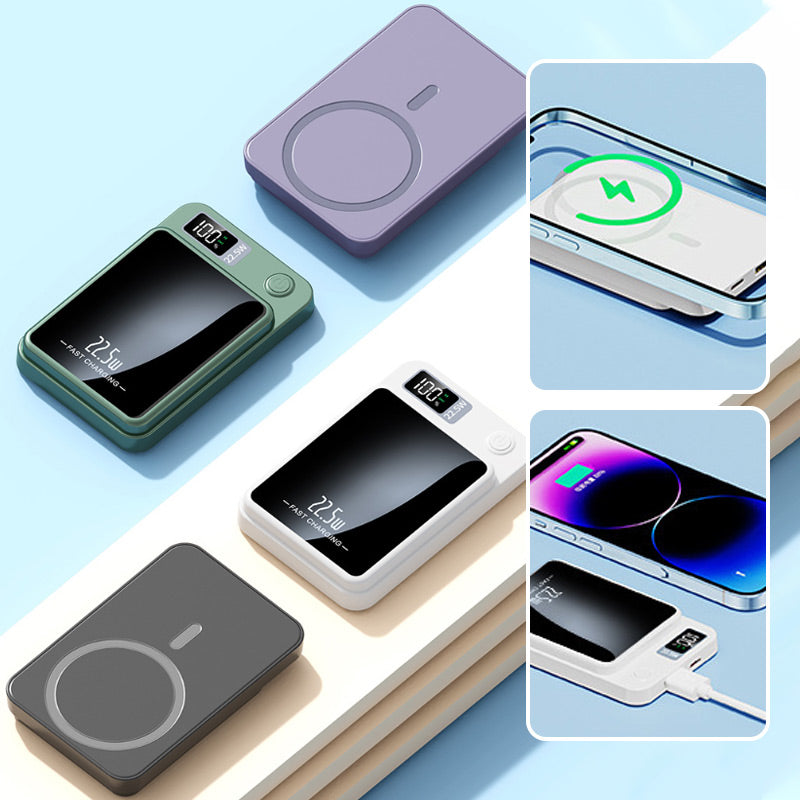 20,000mAh Magnetic Wireless Power Bank – 22.5W Fast Charging