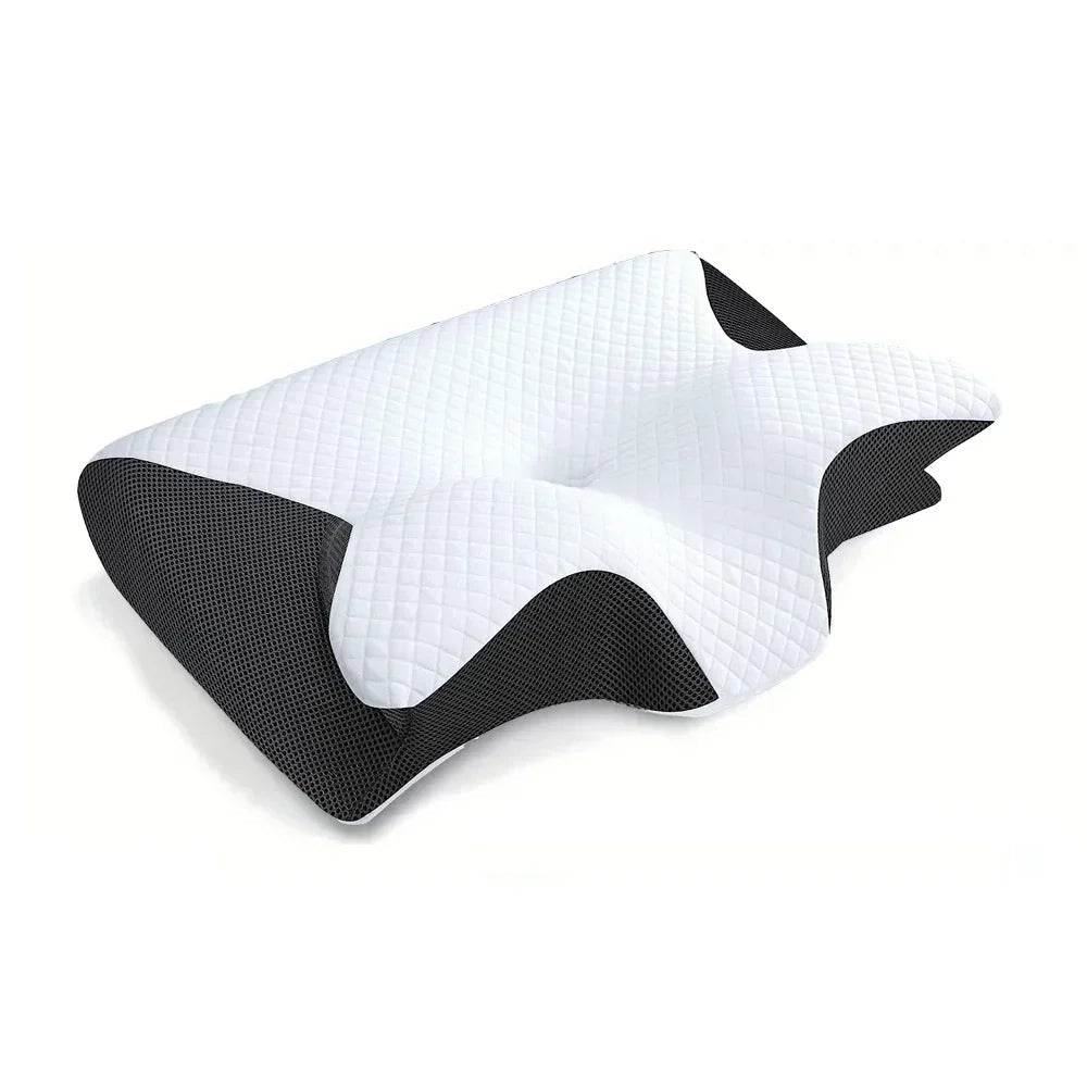 2-in-1 Memory Foam Cervical Pillow – Ergonomic Neck Support