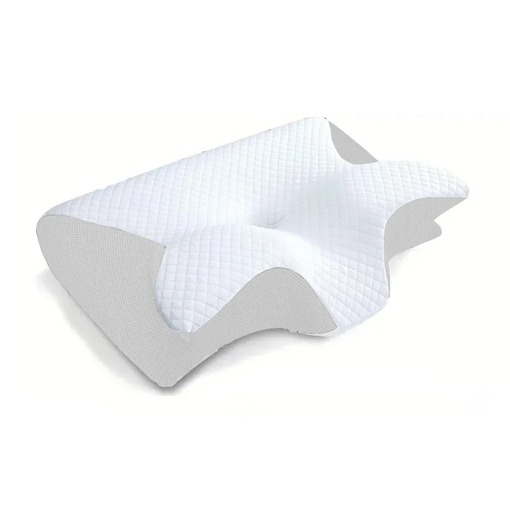 2-in-1 Memory Foam Cervical Pillow – Ergonomic Neck Support