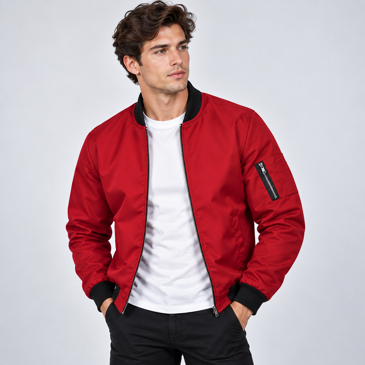 Men's Cotton Bomber Jacket
