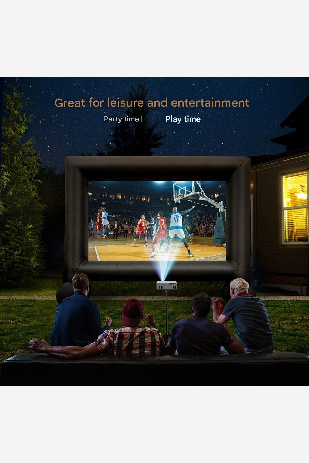 Mini LED Projector – Portable Home Cinema Video Projector