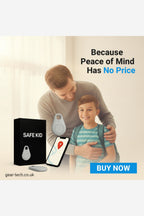 Kids GPS Tracker – Real-Time Location Tracking Keyring