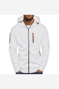 Men's Full Zip Hoodie – Relaxed Fit Hooded Sweatshirt